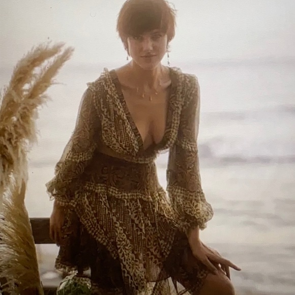 Zimmerman Tali Batik cut out dress - Picture 6 of 17